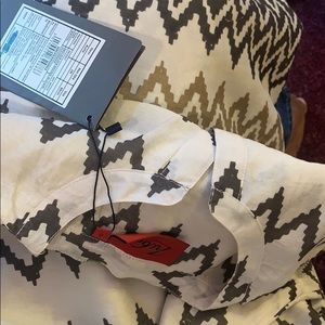 New Size S cotton silk Kurta / tunic with shawl